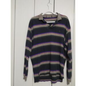 Long Sleeve Polo Shirt by Ralph Lauren - Size L